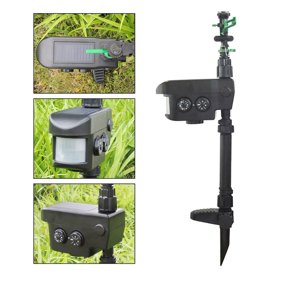 Garden Sentinel - Motion-Activated Pest Repeller Sprinkler (Solar Powered) - Image 12